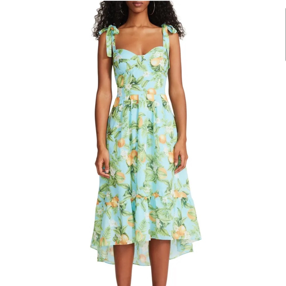 BB Dakota Citrus Dream Dress in Sky Blue